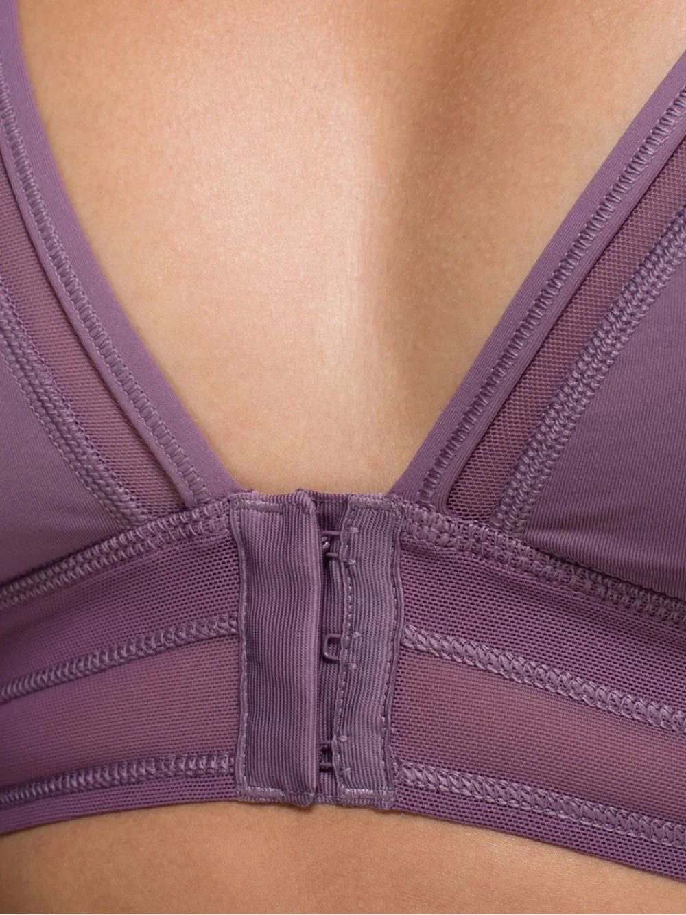 Lululemon Seek The Heat Bra Purple Fog Size 8